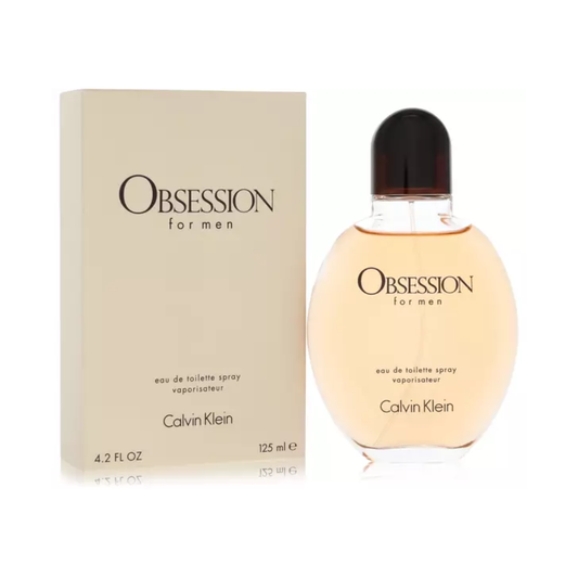 Calvin Klein Obsession For Men Eau de Toilette 125mL - The Perfume Company