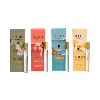 Red Hill Perfume Co Peninsula Collection Discovery Set 4 x 10mL