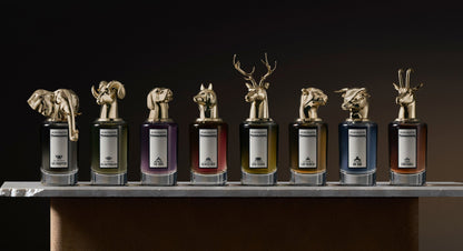 Penhaligon's Portraits collection featuring The Omniscient Mr Thompson