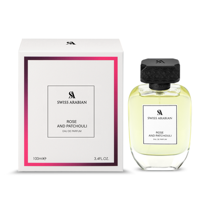 Swiss Arabian Rose And Patchouli Eau de Parfum Floral Woody 100mL image 3
