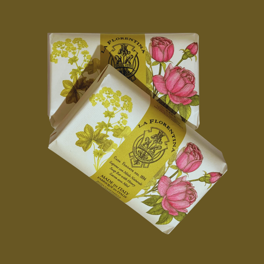 La Florentina Rose & Camomille Set of 3 Bar Soaps 200g
