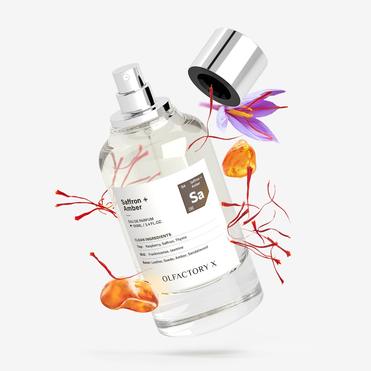 OLFACTORY X Saffron + Amber Eau de Parfum 100mL
