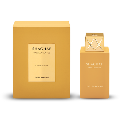 Swiss Arabian Shaghaf Vanilla Toffee Eau de Parfum Gourmand Amber 75mL image 3