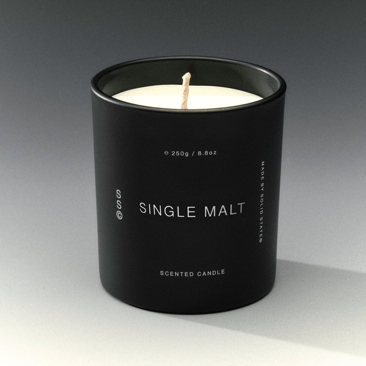 Solid State Single Malt Candle Whisky Caramel 250g - Solid State - The Perfume Company