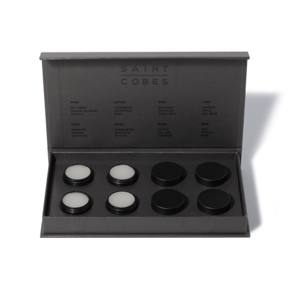 Saint Cobes Solid Parfum Discovery Set 4 Scents Zuma Mose Ruwa Baya