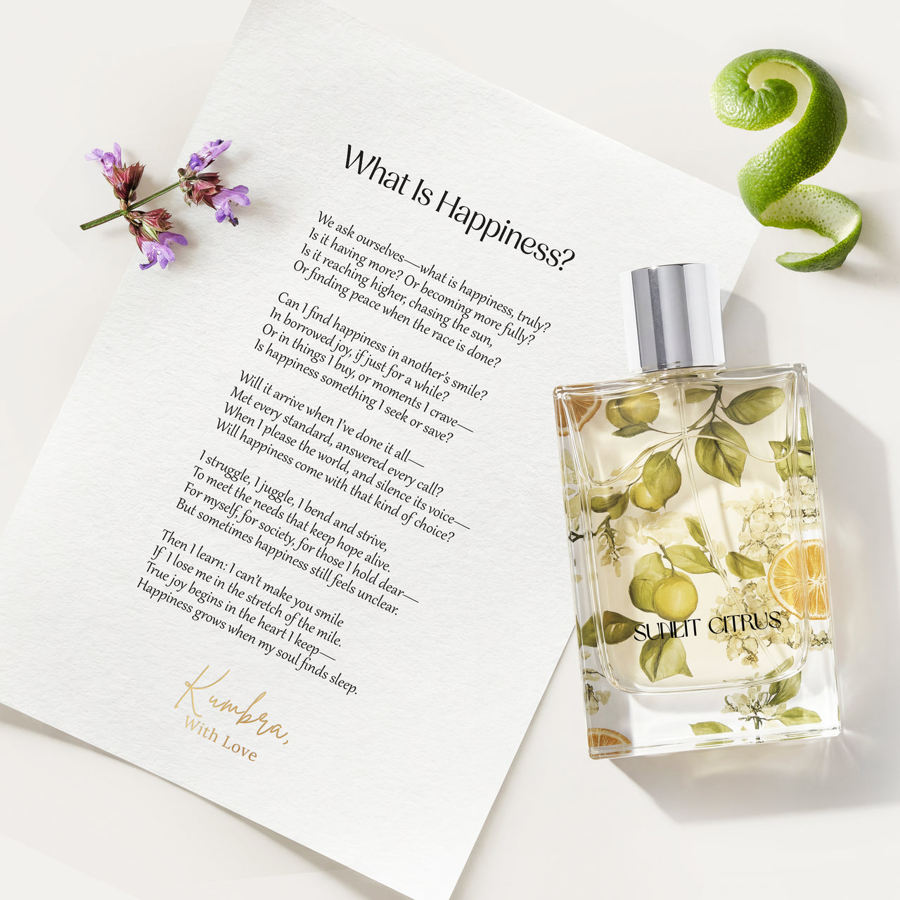 Kumbra With Love Sunlit Citrus Eau de Parfum 100mL