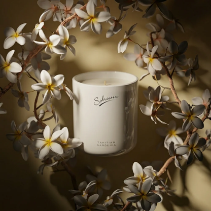 Sohum Tahitian Gardenia Signature Diffuser 160ml & Candle 420g Bundle