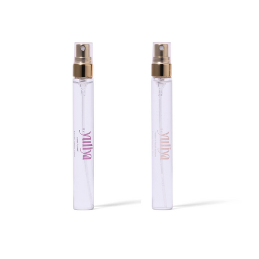 By Yuliya Fragrances Perfume Mist Travel Duo Twenty Four Seven & Twin Flame