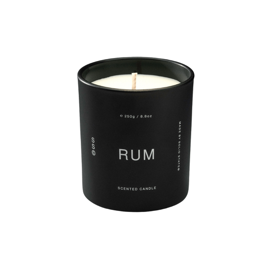 Solid State Rum Candle Coconut Lime 250g
