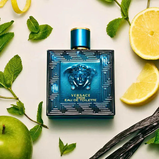 Versace Eros Gift Set 100mL Eau de Toilette + 100mL Shower Gel