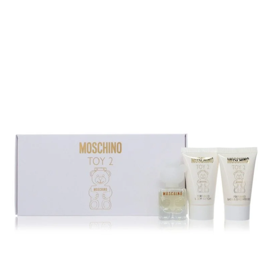 Moschino Toy 2 Gift Set Mini Eau de Parfum + Body Lotion + Shower Gel