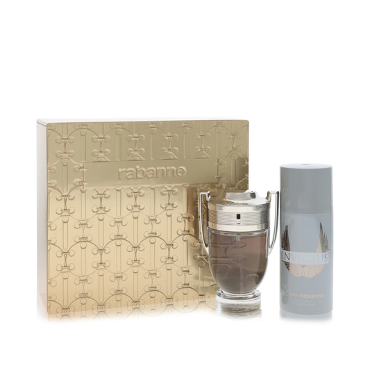 Paco Rabanne Invictus Gift Set 100mL EDT + 150mL Deodorant Spray