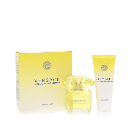 Versace Yellow Diamond Gift Set 90mL Eau de Toilette + 100mL Body Lotion