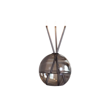 Everlasting Candle Co - Everlasting Candle Co Neva Signature Set - Storm Vase & Silver Candle Sticks - The Perfume Company