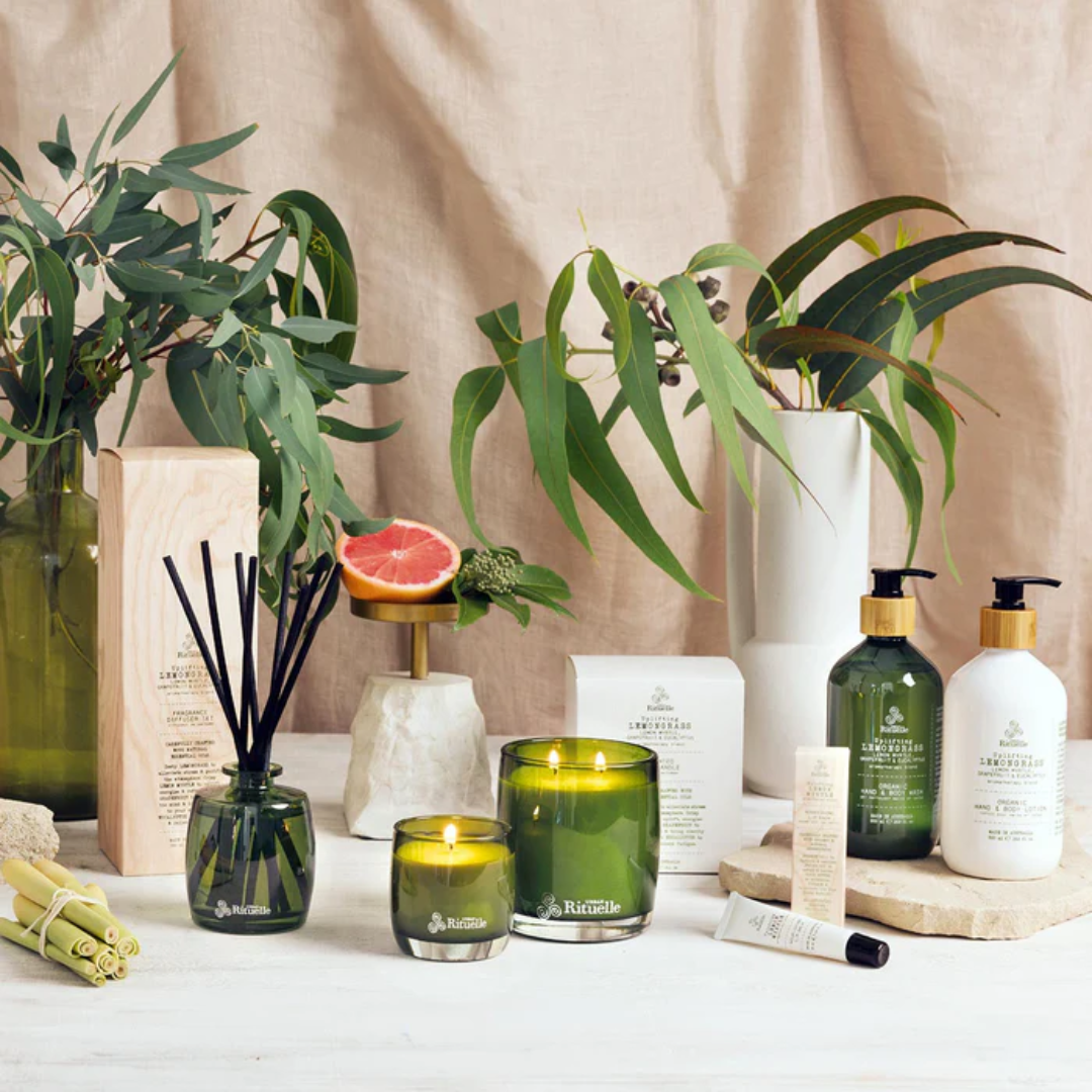 Urban Rituelle Reed Diffuser Lemongrass, Lemon Myrtle, Grapefruit & Eucalyptus 220mL