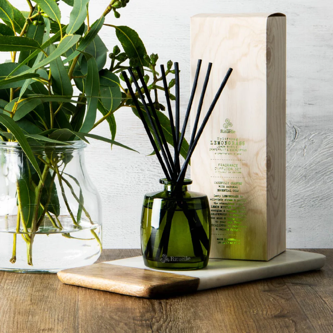 Urban Rituelle Diffuser - Lemongrass, Lemon Myrtle, Grapefruit & Eucalyptus 220mL Bundle x 3