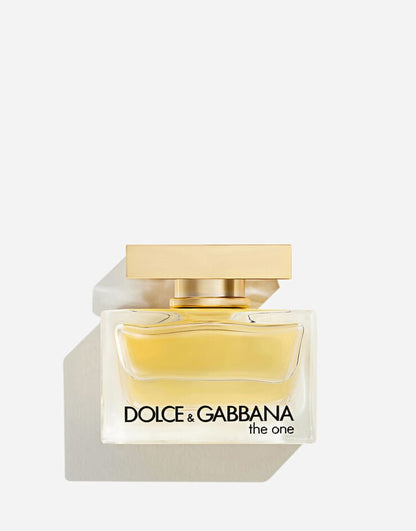 Dolce & Gabbana The One Eau de Parfum 75mL bottle and packaging