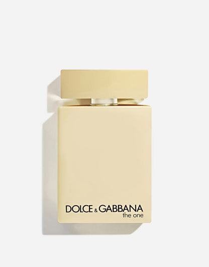 Dolce & Gabbana The One For Men Gold Eau de Parfum Intense 100mL bottle and packaging
