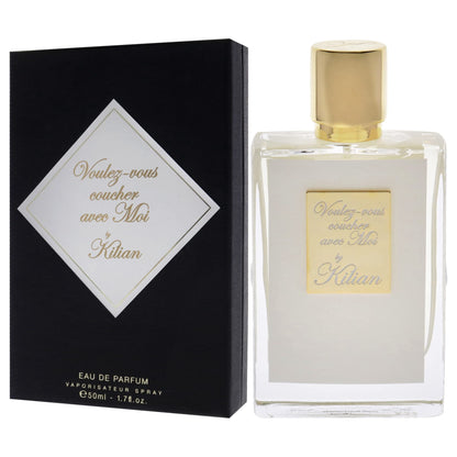 Kilian Voulez-vous Coucher Avec Moi Eau de Parfum 50mL bottle and box