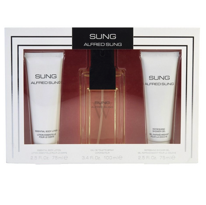 Alfred Sung Gift Set 100mL EDT + 75mL Body Lotion + 75mL Shower Gel additional product image