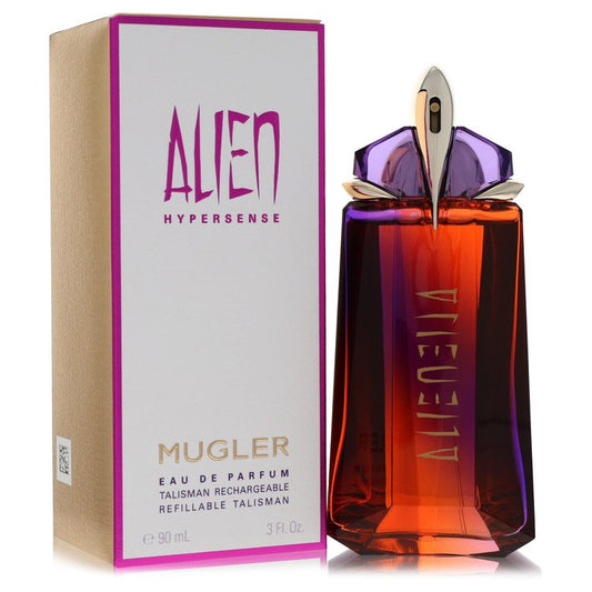 Thierry Mugler Alien Hypersense Eau de Parfum Refillable 90mL box and bottle image