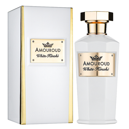 Amouroud White Hinoki Eau de Parfum 100mL bottle and box