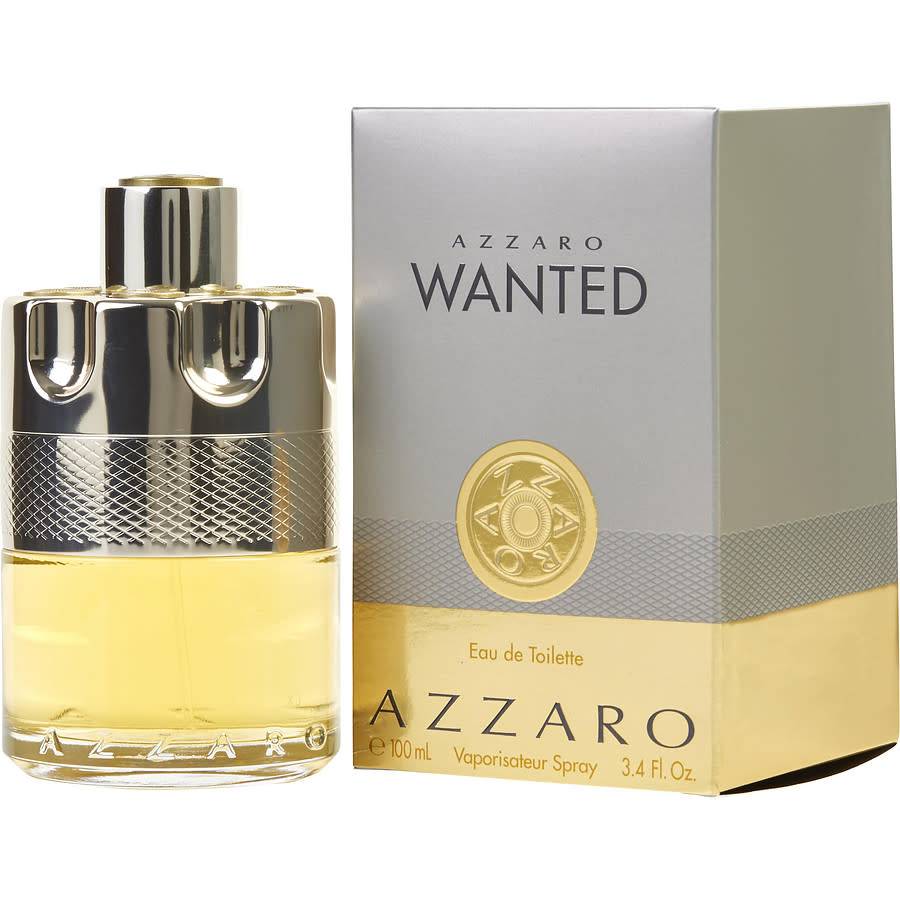 Azzaro Wanted Eau de Toilette 100mL bottle and box