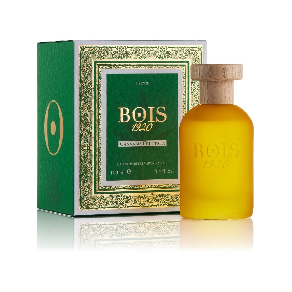 Bois 1920 Cannabis Fruttata Eau de Parfum 100mL bottle and box