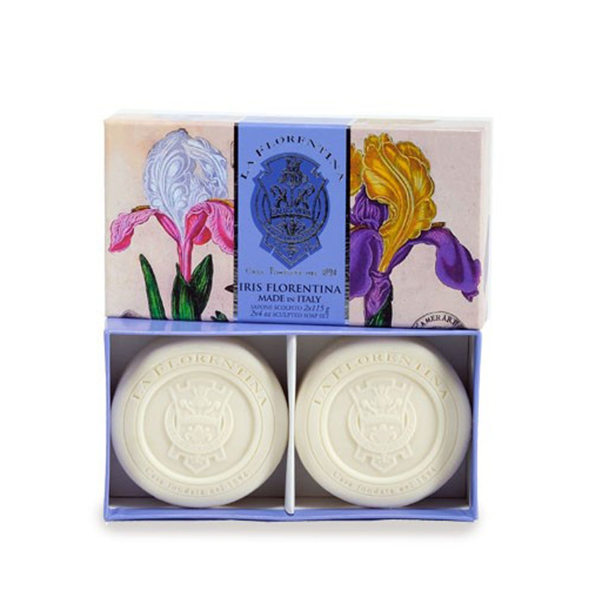 La Florentina Set of 2 Round Soap La Florentina Set of 6 Mixed 2 Round Soaps 115 g Brand