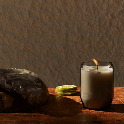 Candle - Ashley & Co - Ashley & Co Lotus Leaf & Lustre + Yuzu Kitchen Edition Waxed Perfume 310g - The Gift Company