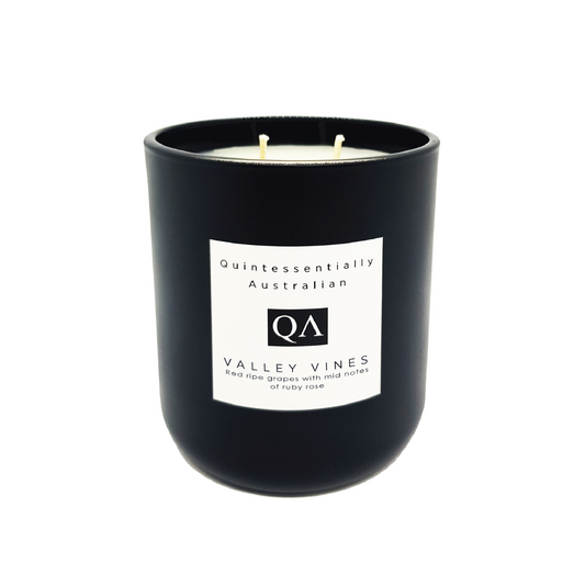 Candle - Quintessentially Australian - Quintessentially Australian Candle Luxe | Valley Vines - The Gift Company