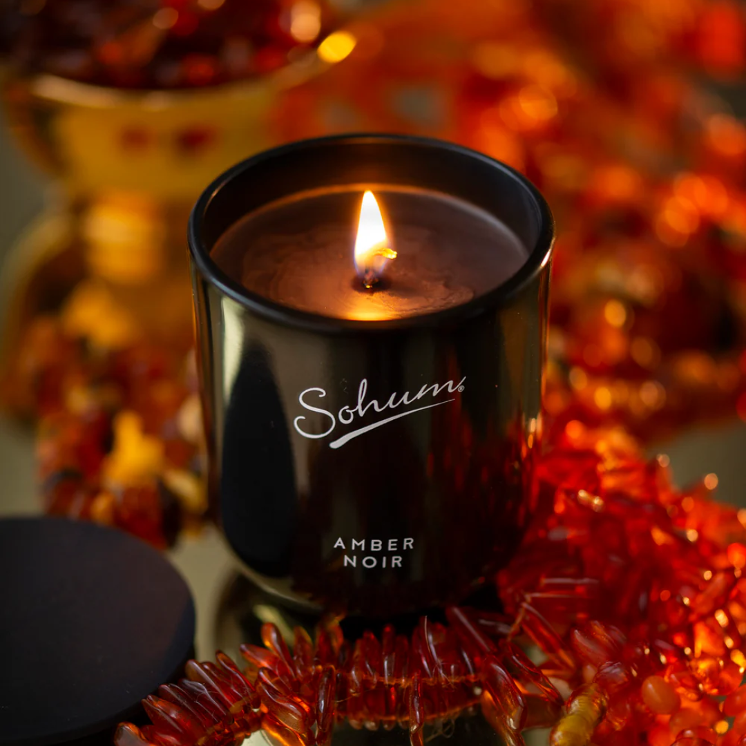 Candle - Sohum - Sohum Amber Noir Signature Candle 100g - The Gift Company