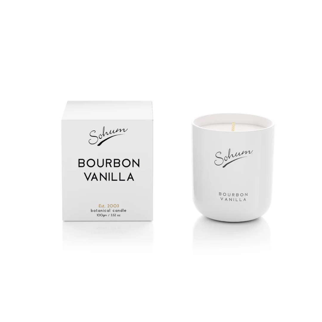 Candle - Sohum - Sohum Bourbon Vanilla Signature Candle 420g - The Gift Company