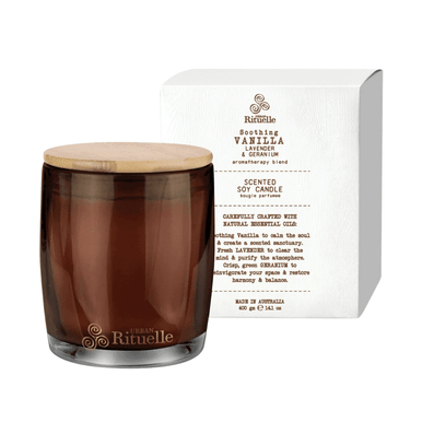 Urban Rituelle Vanilla, Lavender & Geranium Candle 400g