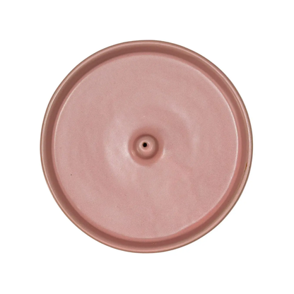 Exuro Ceramic Incense Holder 13cm - Blush