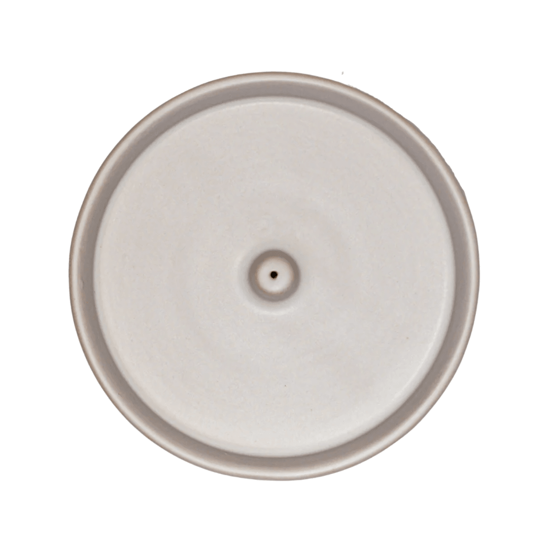 Exuro Ceramic Incense Holder 13cm - White