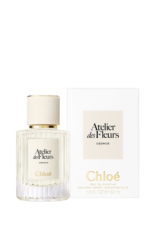 Chloé Atelier des Fleurs Cedrus Eau de Parfum 50mL bottle and box