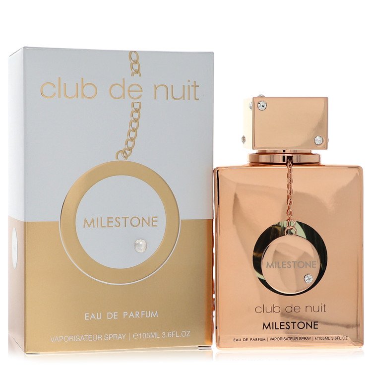 Armaf Club De Nuit Milestone Eau de Parfum Fresh Woody 106mL bottle and box