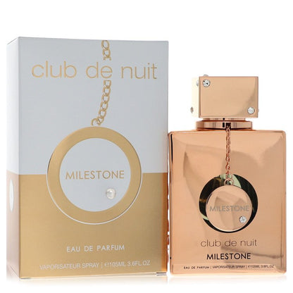 Armaf Club De Nuit Milestone Eau de Parfum Fresh Woody 106mL bottle and box