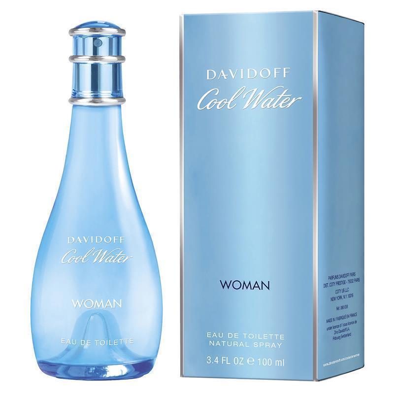Davidoff Cool Water Woman Eau de Toilette 100mL fragrance image
