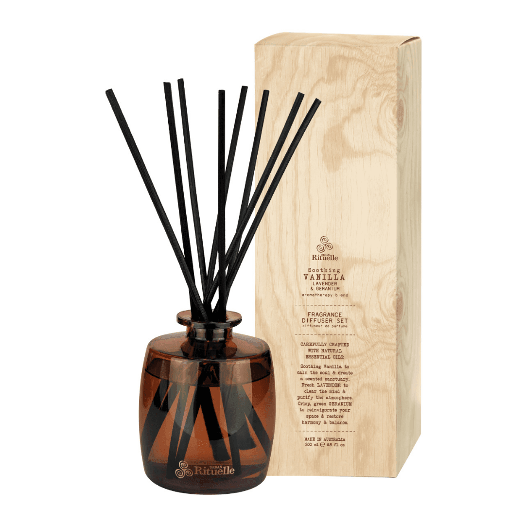 Urban Rituelle Diffuser - Vanilla, Lavender & Geranium 220mL - The Perfume Company
