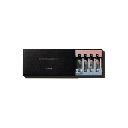 Eau de Parfum Set - Lumira - Lumira Parfum Discovery Set 8 × 2mL - The Gift Company