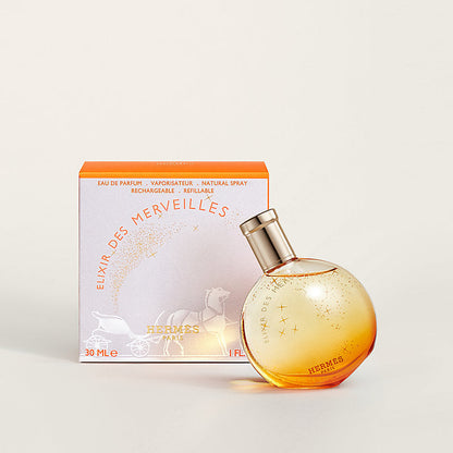 Hermès Elixir des Merveilles Eau de Parfum bottle angle