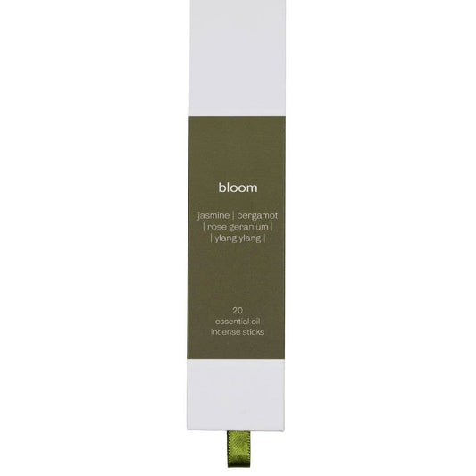 Exuro Bloom Incense Sticks 20 Pack - Rose Geranium, Bergamot & Jasmine