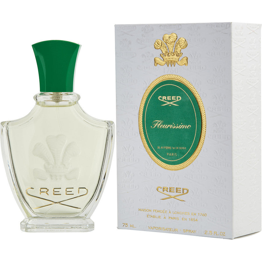 Creed Fleurissimo Millesime Eau de Parfum 75mL bottle and box
