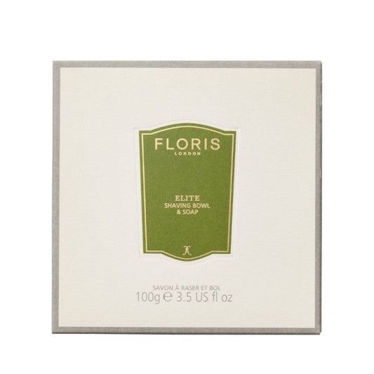 Floris Elite Shaving Soap and Bowl 100g