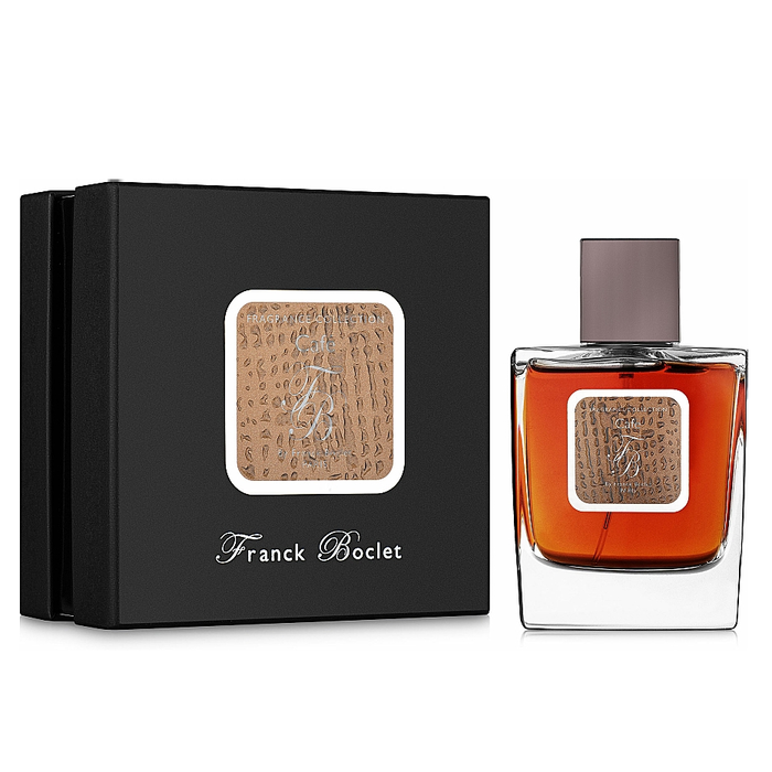 Franck Boclet Cafe Eau de Parfum 100mL bottle and box