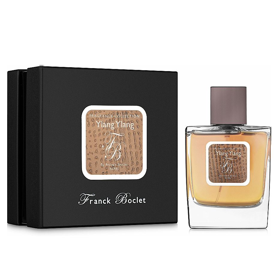 Franck Boclet Ylang Ylang Eau de Parfum 100mL bottle and box