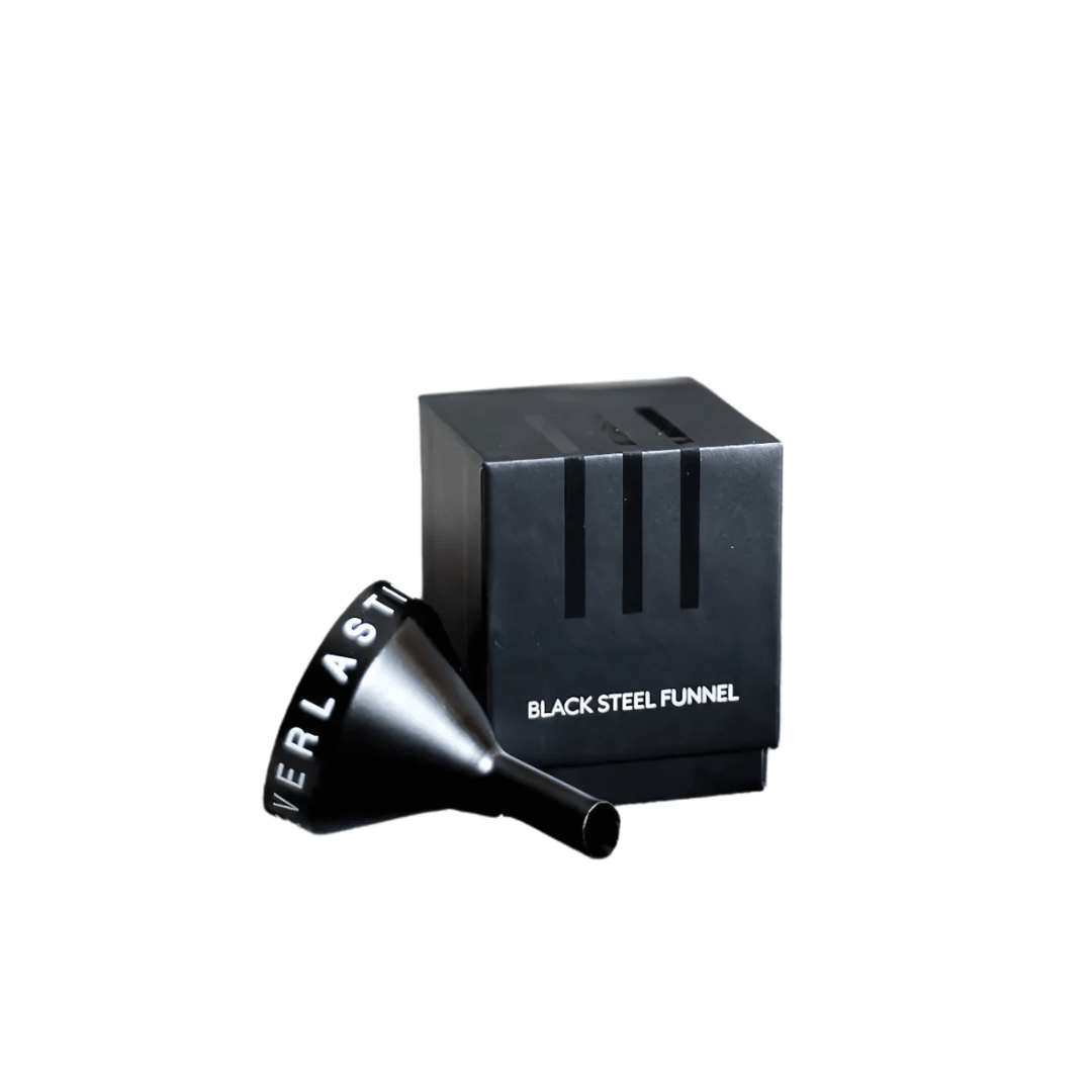 Funnel - Everlasting Candle Co - Everlasting Candle Co. Black Steel Funnel - The Perfume Company