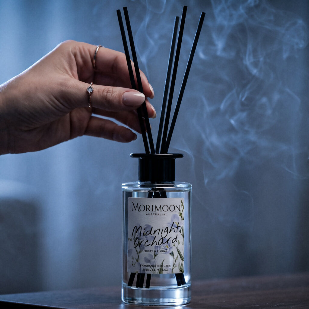Morimoon Midnight Orchard Reed Diffuser 200mL - The Perfume Company